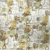 Deluxe Paper 15 x 15 cm - Silver - Wizard Academy - 5 - pack - 2 - Ciao Bella - Tidformera