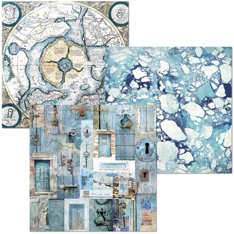 Deluxe & Vellum Dual pack 15 x 15 cm - 6 - pack An artist Journey - 2 - Ciao Bella - Tidformera