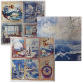 Deluxe & Vellum Dual pack 15 x 15 cm - 6 - pack An artist Journey - 3 - Ciao Bella - Tidformera