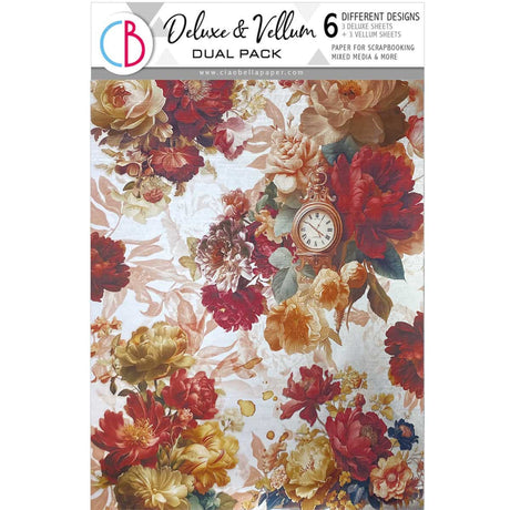 Deluxe & Vellum Dual pack A4 - 6 - pack Book lovers - 1 - Ciao Bella - Tidformera