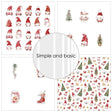 Design paper - Christmas Gnomes - Simple and basic - Tidformera