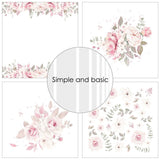 Design paper - Silent Rose - Simple and basic - Tidformera