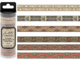 Design Tape - Humidor - 6 - pack - Tim Holtz - Tidformera