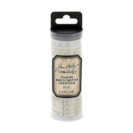 Design Tape - Salvaged - 6-pack - 3 - Tim Holtz - Tidformera