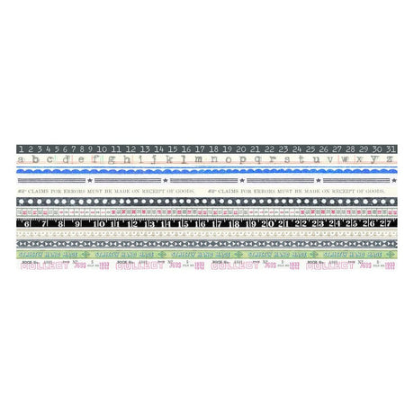 Design Tape - Trims - 12-pack - 4 - Tim Holtz - Tidformera
