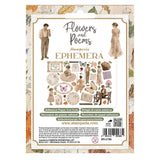 Die cuts - Adhesive - Flowers and Poems - 3 - Stamperia - Tidformera