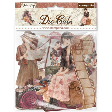 Die cuts - Assorted - Our Way - 1 - Stamperia - Tidformera