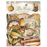 Die cuts Golden Harmony Assorted 30 st - Stamperia - Tidformera