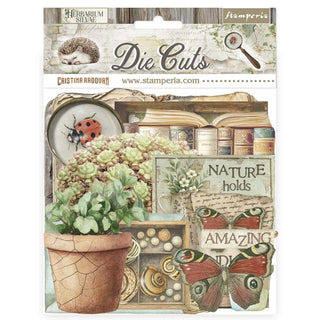 Die cuts - Herbarium Silvae - Assorted - 1 - Stamperia - Tidformera