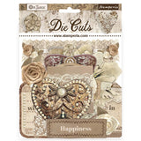 Die cuts Old Lace Assorted 46 st - Stamperia - Tidformera