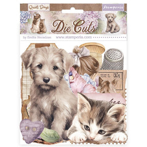 Die cuts - Quiet Days - Assorted - 1 - Stamperia - Tidformera