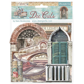 Die cuts - Venice City of Art - Assorted - 1 - Stamperia - Tidformera