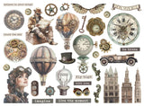 Die cuts - Voyages Fantastiques - Assorted - 2 - Stamperia - Tidformera