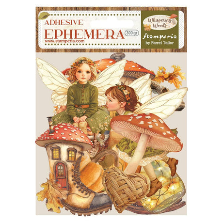 Die cuts - Whispering Woods - Adhesive - 1 - Stamperia - Tidformera