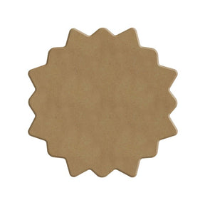 Dot Painting - Mdf - skiva - 10 cm - Soleil - 1 - Aladine - Tidformera