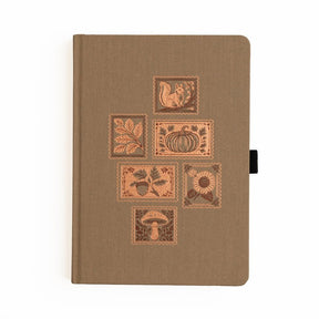 Dotted Notebook - A5 - 128 s - Stamp Collector - 1 - Archer & Olive - Tidformera