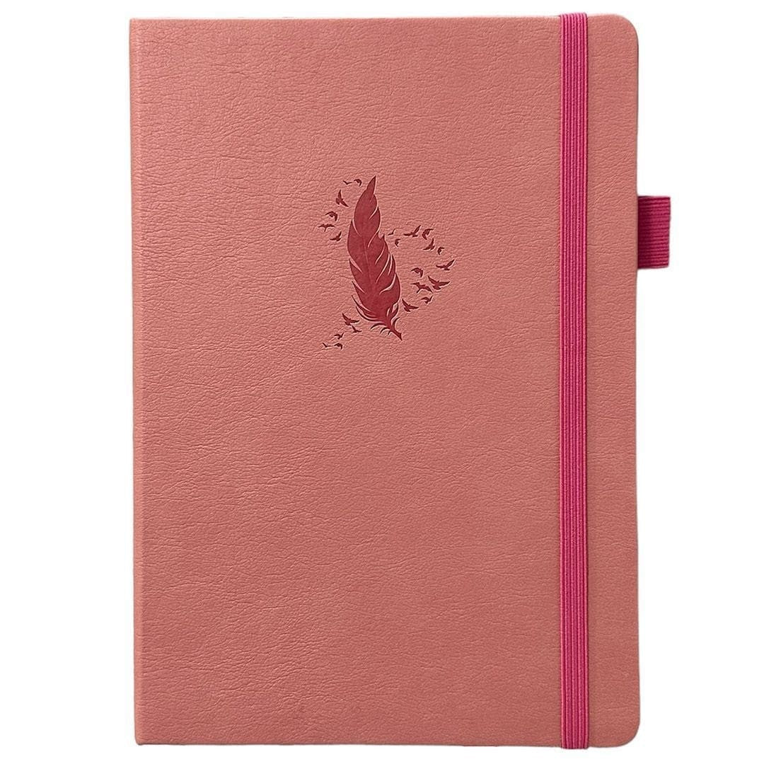 Dotted Notebook A5 160 GSM Feather - Paper24 - Tidformera