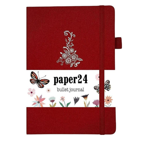 Dotted Notebook A5 160 GSM - Flower Oasis - Paper24 - Tidformera