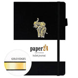 Dotted Notebook A5 160 GSM Golden elephant - Paper24 - Tidformera