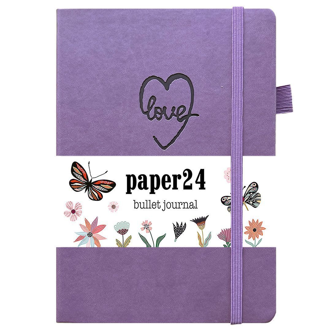 Dotted Notebook A5 160 GSM Love - Paper24 - Tidformera