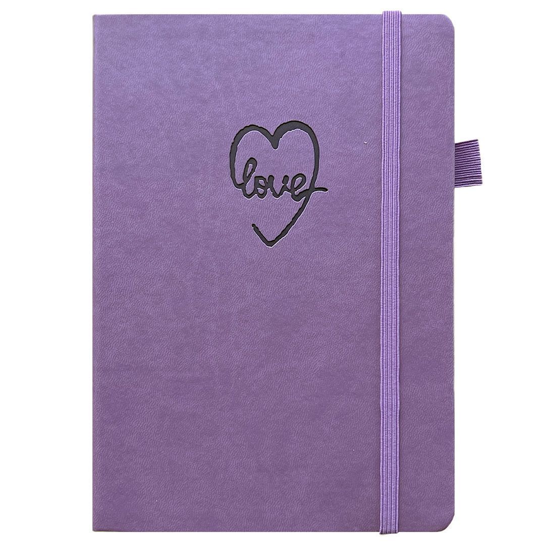 Dotted Notebook A5 160 GSM Love - Paper24 - Tidformera