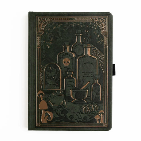 Dotted Notebook - A5 - 192 s - Apothecary Shelf - 1 - Archer & Olive - Tidformera