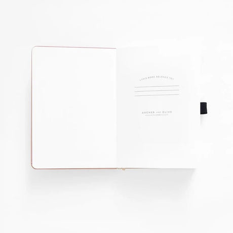 Dotted Notebook - A5 - 192 s - The Writer's Desk - 7 - Archer & Olive - Tidformera