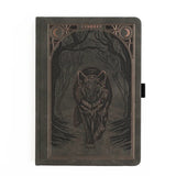 Dotted Notebook - A5 - 192 s - Wolf in the Night - 1 - Archer & Olive - Tidformera