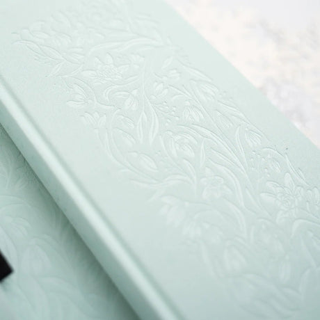 Dotted Notebook A5 Snowdrops - 3 - Archer & Olive - Tidformera