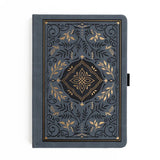 Dotted Notebook - A5 - Storybook in Navy - 1 - Archer & Olive - Tidformera