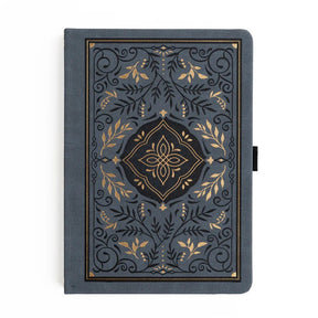 Dotted Notebook - A5 - Storybook in Navy - 1 - Archer & Olive - Tidformera