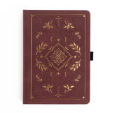 Dotted Notebook - A5 - Storybook in Plum - 1 - Archer & Olive - Tidformera