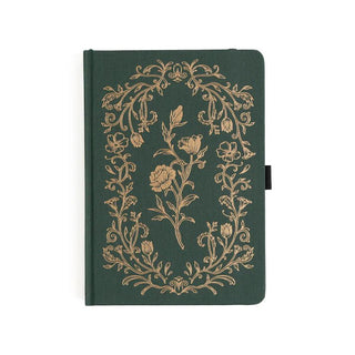 Dotted Notebook Antique Floral A5 - 1 - Archer & Olive - Tidformera