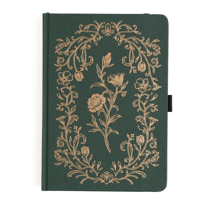 Dotted Notebook Antique Floral B5 - 1 - Archer & Olive - Tidformera