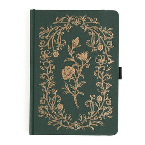 Dotted Notebook Antique Floral B5 - 1 - Archer & Olive - Tidformera