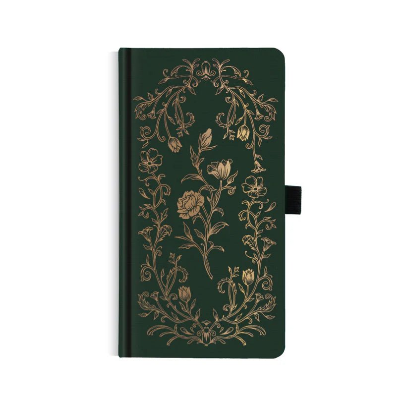 Dotted Notebook Antique Floral Slim - 1 - Archer & Olive - Tidformera