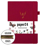Dotted Notebook B5 160 GSM - Flaming Phoenix - 2 - Tidformera - Tidformera