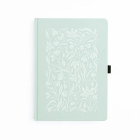 Dotted Notebook B5 - Snowdrops - 1 - Archer & Olive - Tidformera