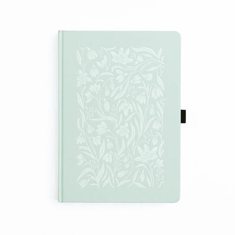 Dotted Notebook B5 - Snowdrops - 1 - Archer & Olive - Tidformera