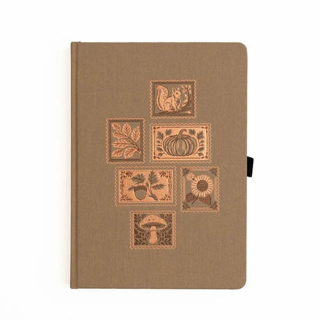 Dotted Notebook - B5 - Stamp Collector - 1 - Archer & Olive - Tidformera