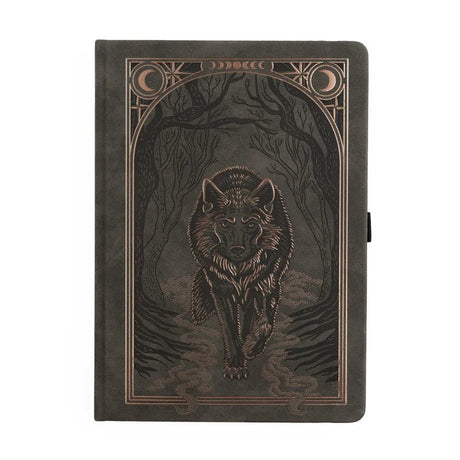 Dotted Notebook - B5 - Wolf in the Night - 1 - Archer & Olive - Tidformera