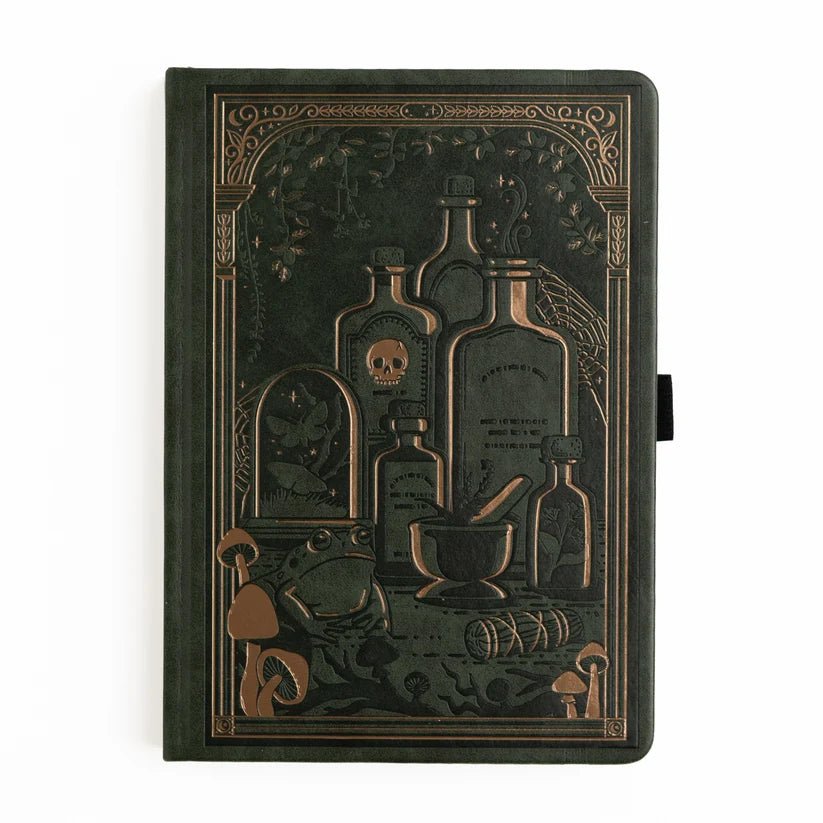 Dotted Notebook - B6 - Apothecary Shelf - 1 - Archer & Olive - Tidformera