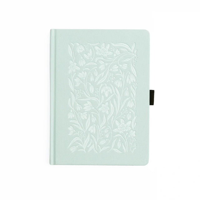Dotted Notebook B6 - Snowdrops - 1 - Archer & Olive - Tidformera