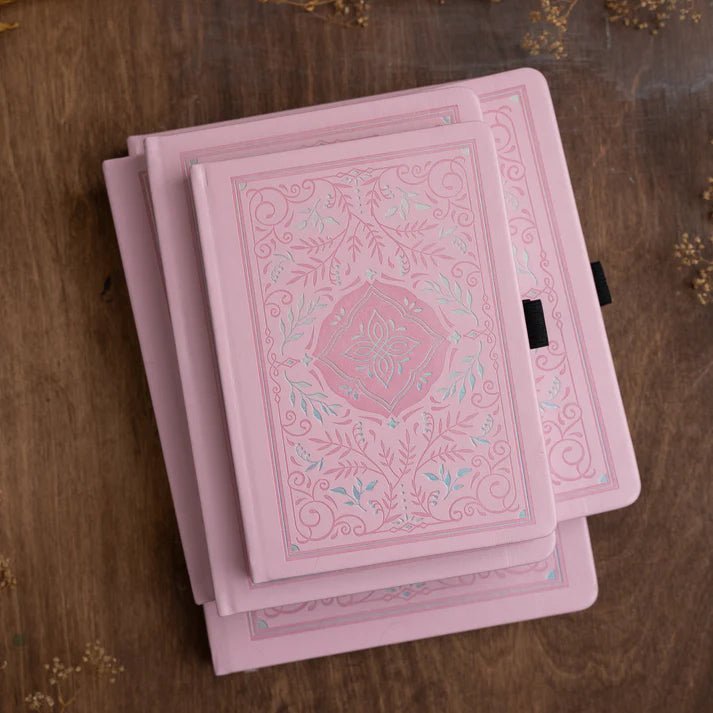 Dotted Notebook B6 - Storybook in Pink - 4 - Archer & Olive - Tidformera