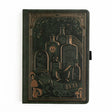 Dotted Notebook - Black dot grid - A5 - Apothecary Shelf - 1 - Archer & Olive - Tidformera