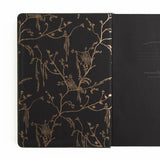 Dotted Notebook - Black dot grid - B5 - Apothecary Shelf - 3 - Archer & Olive - Tidformera