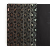 Dotted Notebook - Black dot grid - B5 - Wolf in the Night - 5 - Archer & Olive - Tidformera