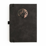 Dotted Notebook - Black dot grid - B5 - Wolf in the Night - 2 - Archer & Olive - Tidformera