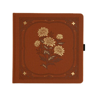 Dotted Notebook Chrysanthemum SQ - 1 - Archer & Olive - Tidformera
