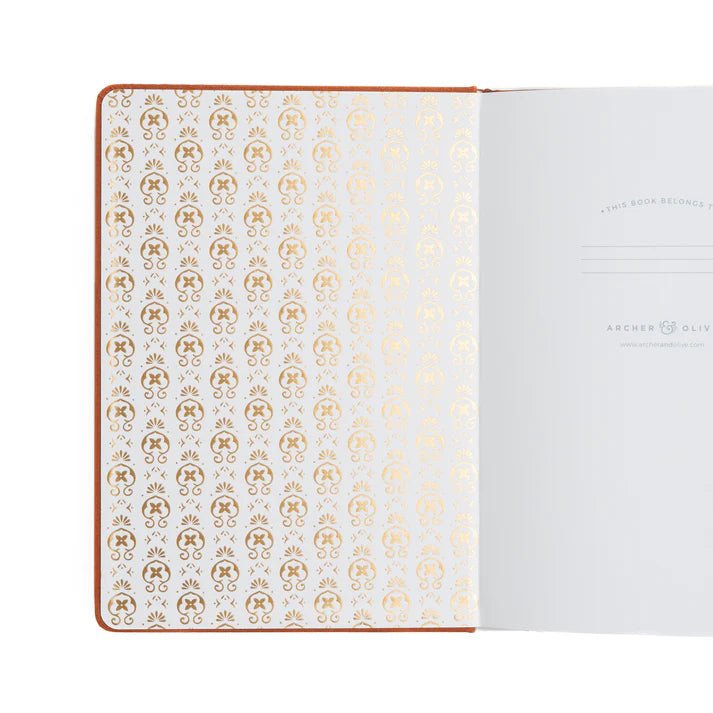 Dotted Notebook Chrysanthemum SQ - 4 - Archer & Olive - Tidformera